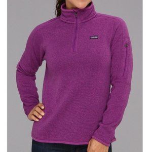 Purple Patagonia 1/4 zip size small
